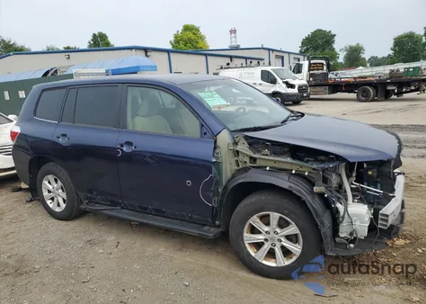 2013 Toyota Highlander Base from USA, damaged, VIN 5TDBK3EH1DS217076